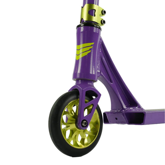 Meybo Rascal Stunt Scooter - Purple/Neon Yellow