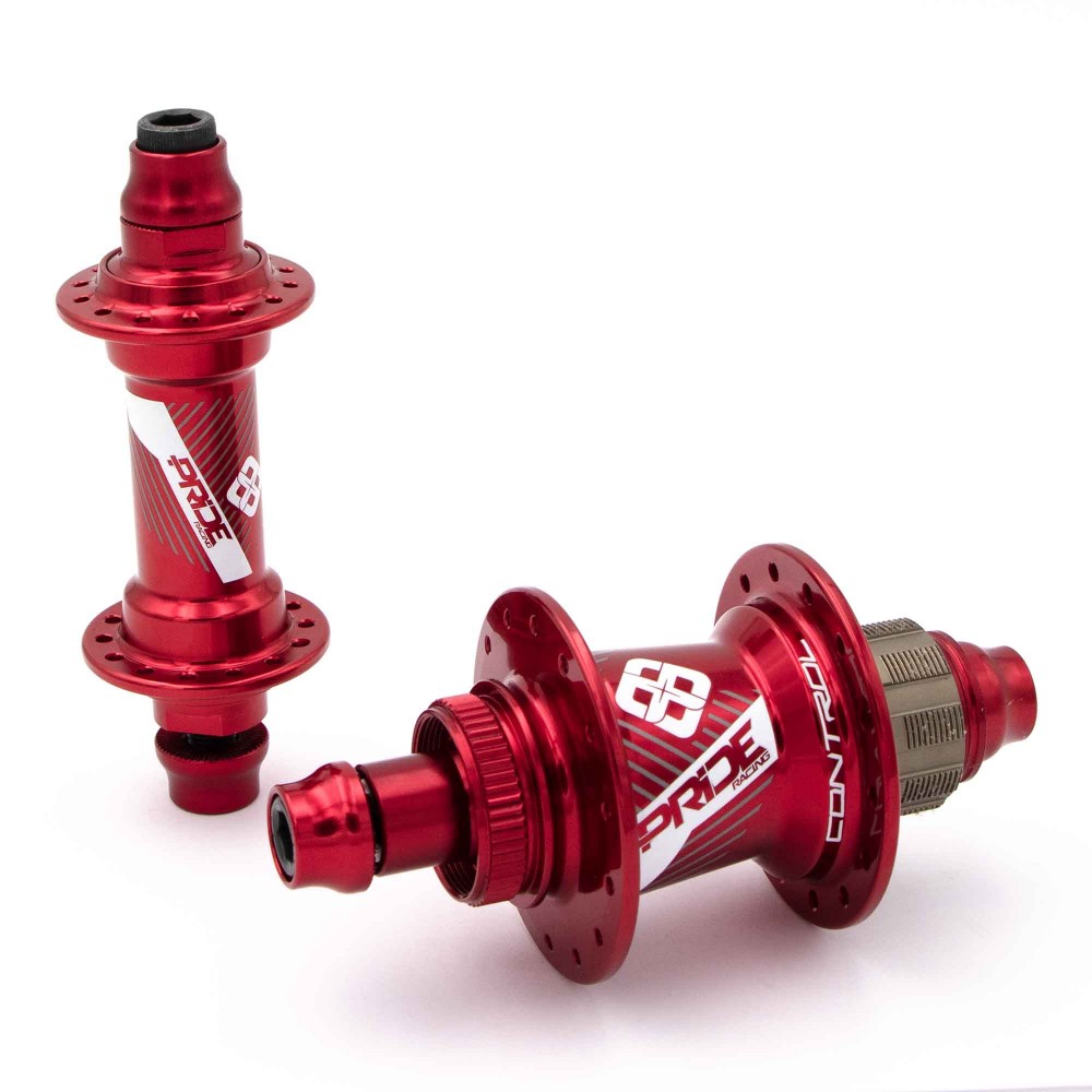 PRIDE CONTROL EXP 28H HUBS PAIR RED