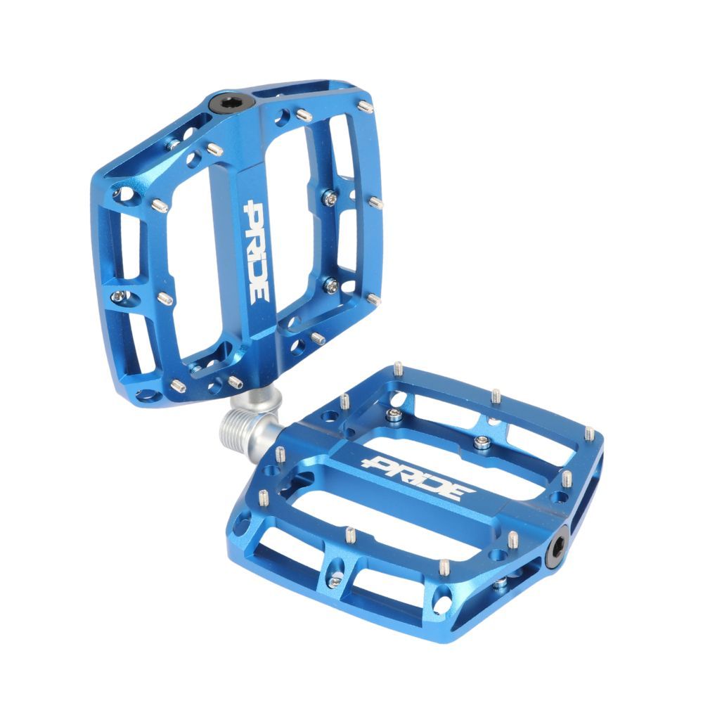 Pride Racing Newton EL1 BMX Race Flat Pedals - Blue