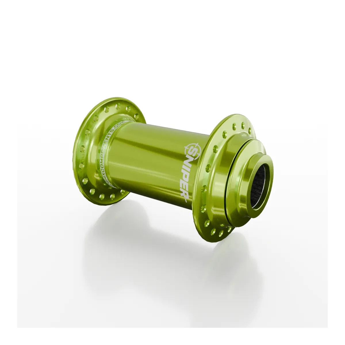 SD-X Sniper Evo Pro Front BMX Race Hub - 20mm - Lime