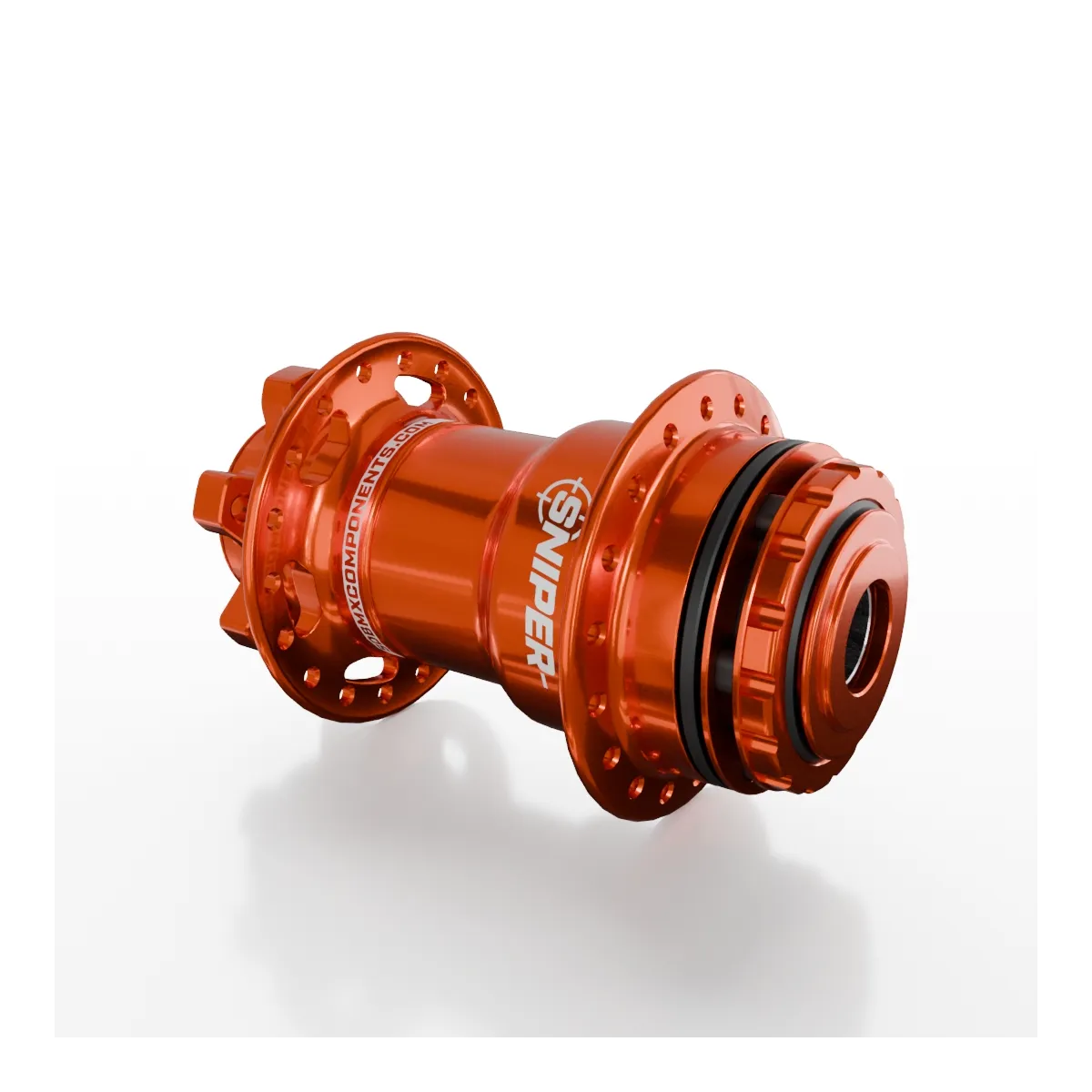 SD-X Sniper Evo Pro HSX Rear BMX Race Hub - 15mm - 36H - Orange