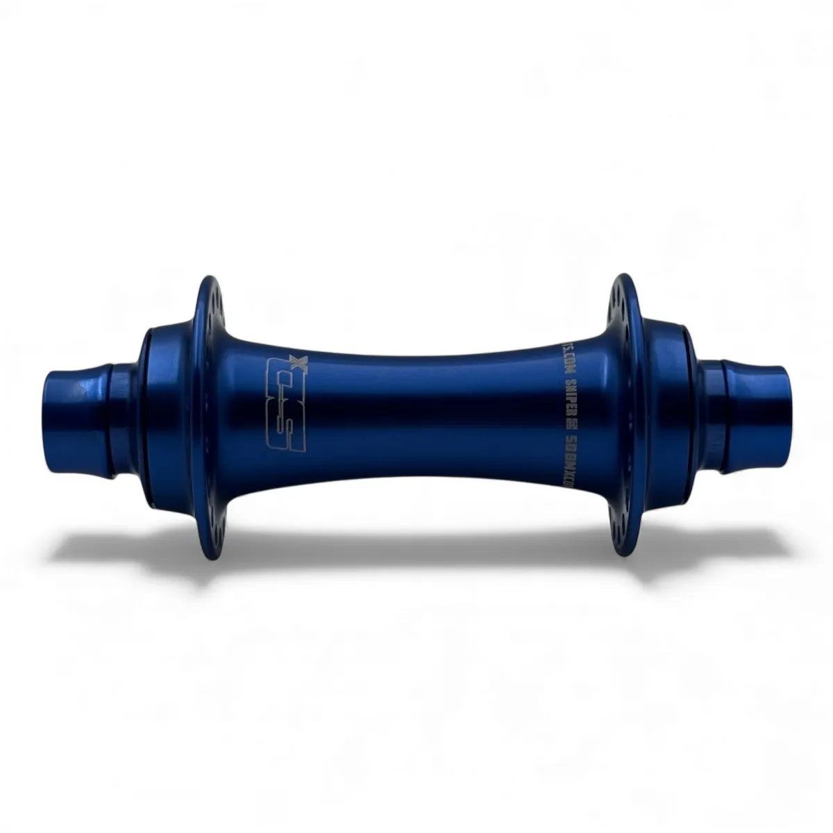 SD-X Sniper Pro Lite Front BMX Race Hub - 10mm - 28H - Blue