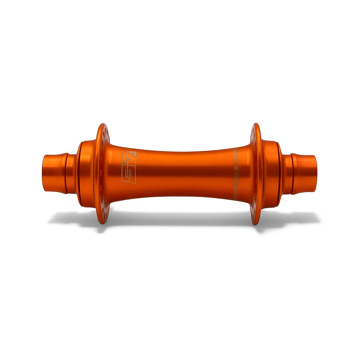 SD-X Sniper Pro Lite Front BMX Race Hub - 10mm - 28H - Orange