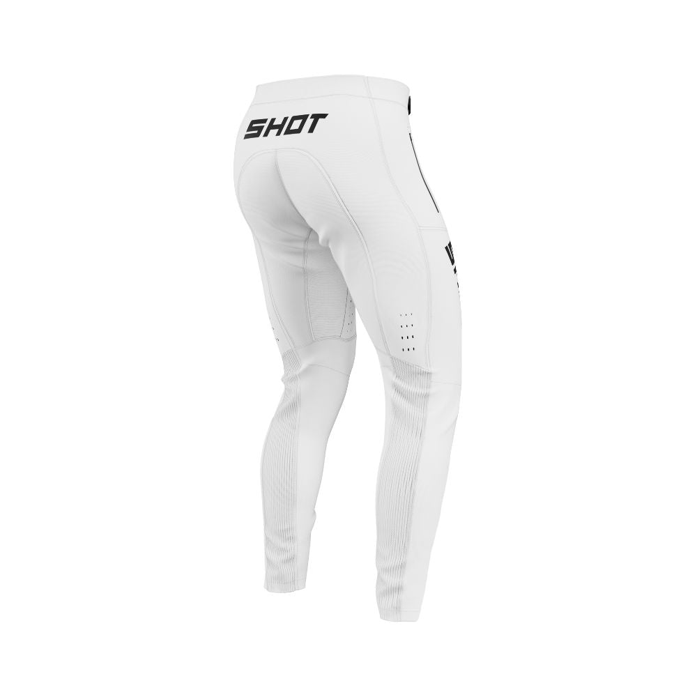Shot Airy Sharp Pants - White - Kid