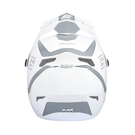 Shot Rogue Adult Helmet - Armada - White Pearly