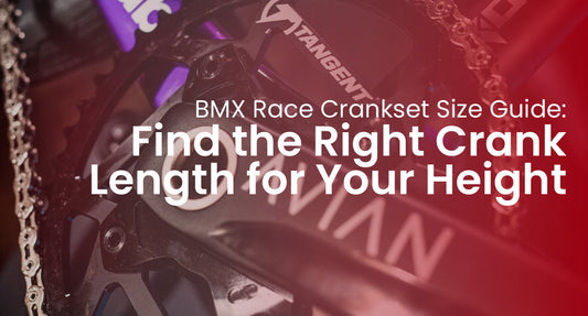 BMX Race Crankset Size Guide: Find the Right Crank Length for Your Height