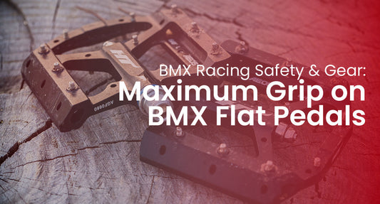 How to Get Maximum Grip on Flat Pedals in BMX Racing