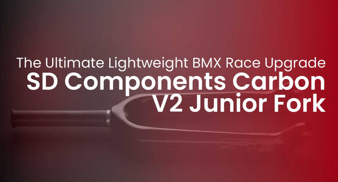 SD Components Carbon V2 Junior Fork: The Ultimate Lightweight BMX Race Upgrade