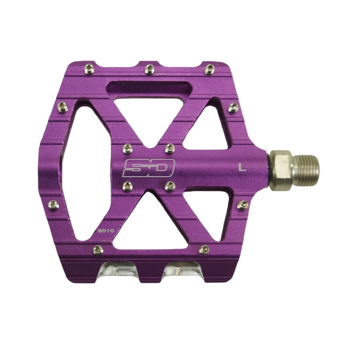 SD CNC V2 Expert BMX Race/MTB/Downhill Flat Pedals - Purple