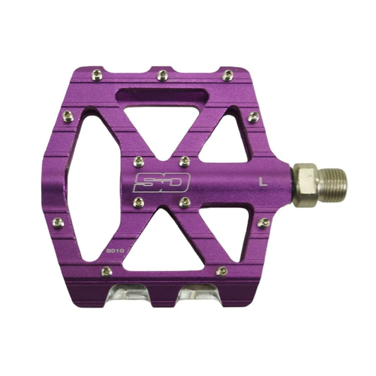 SD CNC V2 Expert BMX Race/MTB/Downhill Flat Pedals - Purple