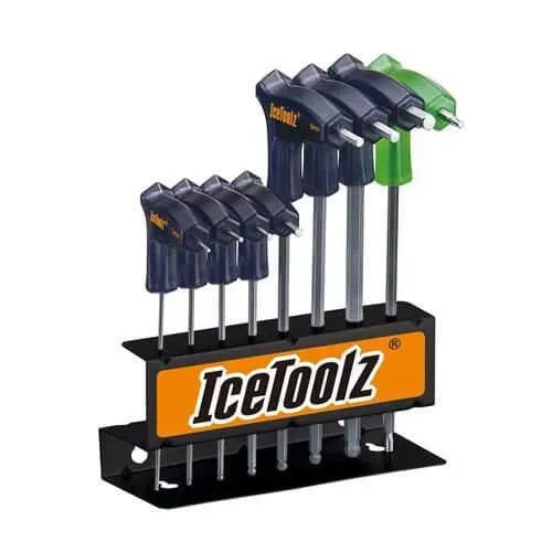 IceToolz Twinhead Hex Key Set 2/2.5/3/4/5/6/8mm + T25 - 7M85