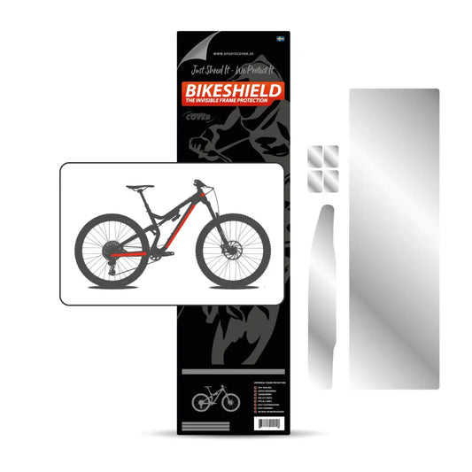 Bikeshield BMX Race Frame Protection Stickerset Halfpack - Matte