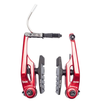 Box Three BMX Race V-Brakes - Red