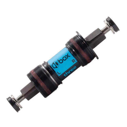 Box Three Square Taper Steel Jis BMX Race Bottom Bracket - 113mm - Black
