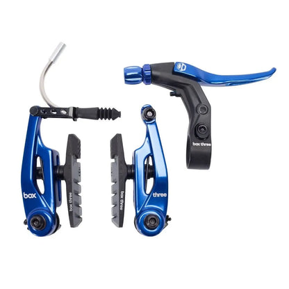 Box Three BMX Race Brake Kit - Blue
