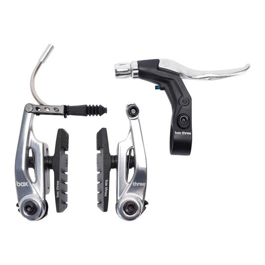Box Three BMX Race Brake Kit - Silver