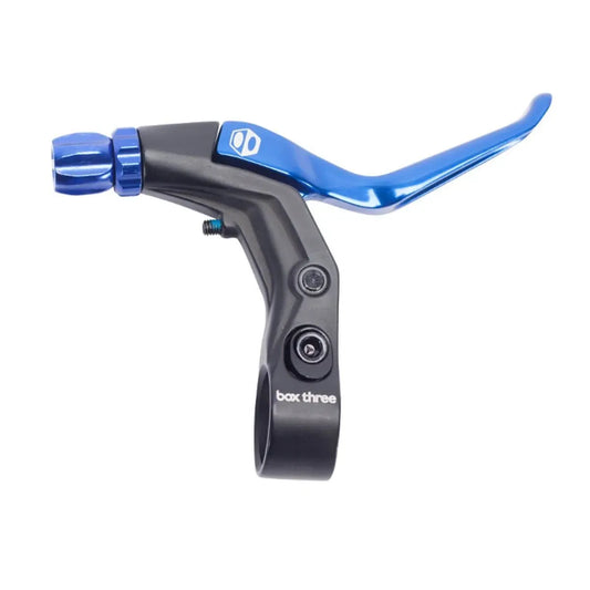 Box Three BMX Race V-Point Brake Lever - Blue