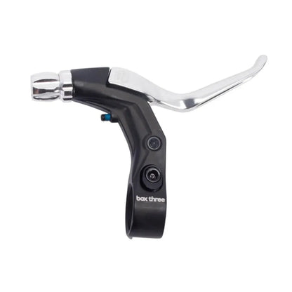 Box Three BMX Race V-Point Brake Lever - Silver