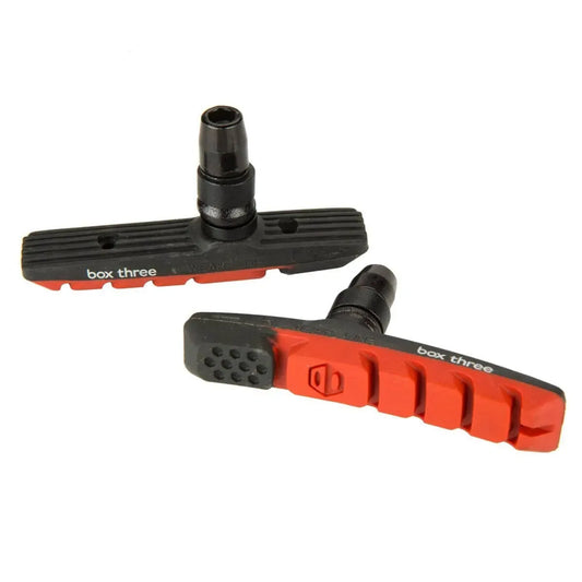 Box Three BMX Race Brake Pads - 70mm - Red