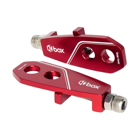 Box Two Chain Tensioner x2 Axle Hole - 10mm - Red