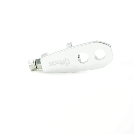 Box Two Chain Tensioner x2 Axle Hole - 10mm - Silver