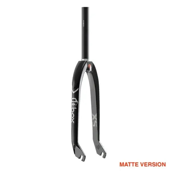 Box One XS Mini Carbon BMX Race Fork - Matte Black