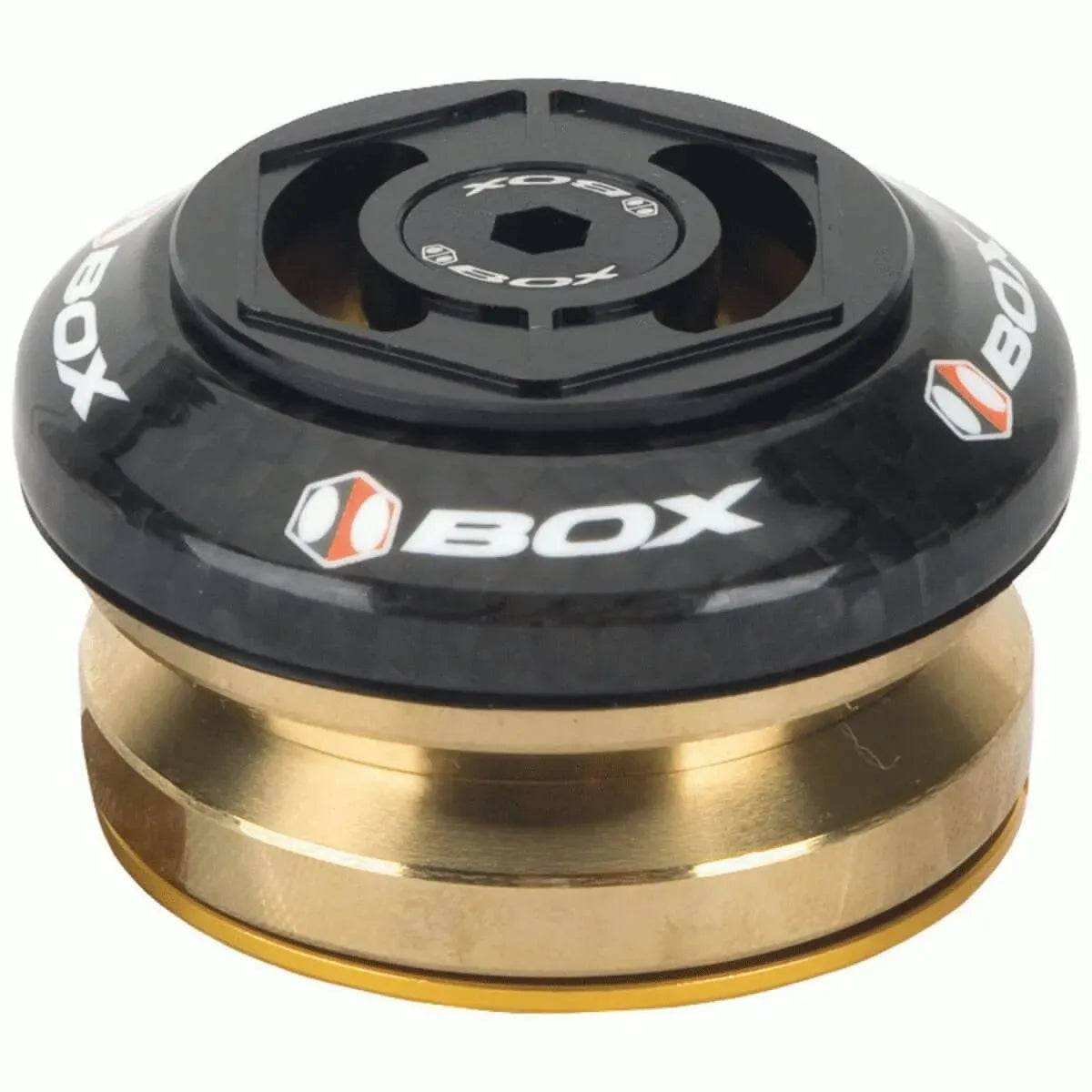 Box One Carbon Integrated BMX Race Headset - Black