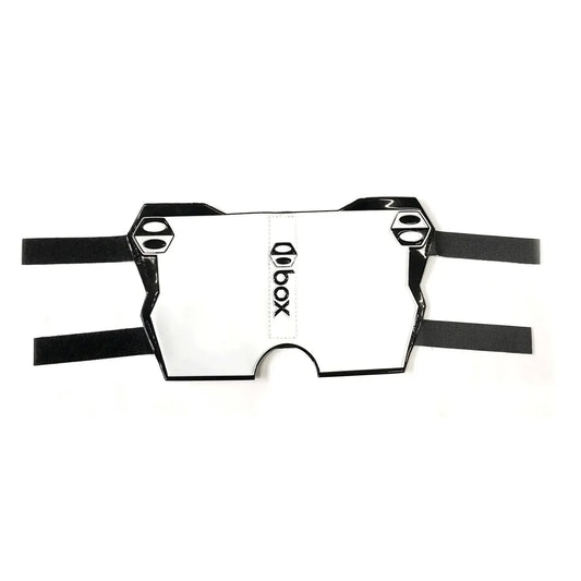 Box Two BMX Race Side Number Plate - Black