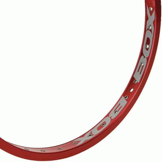 Box One Alloy BMX Race Rear Rim - 36H - Red
