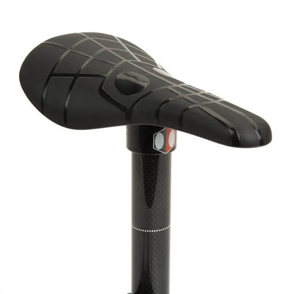 Box One BMX Race Saddle Carbon Post - Black