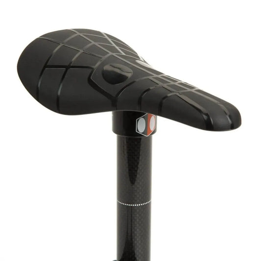Box One BMX Race Saddle Carbon Post - Black