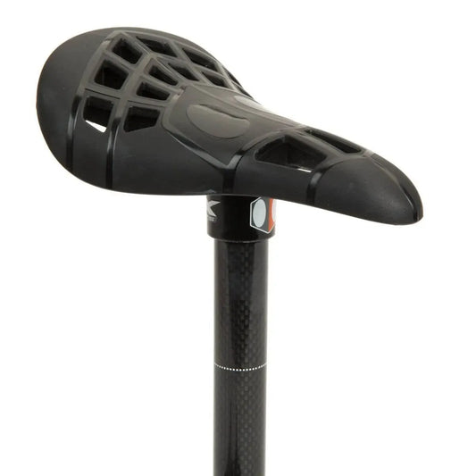 Box One BMX Race Saddle Carbon Post - Black