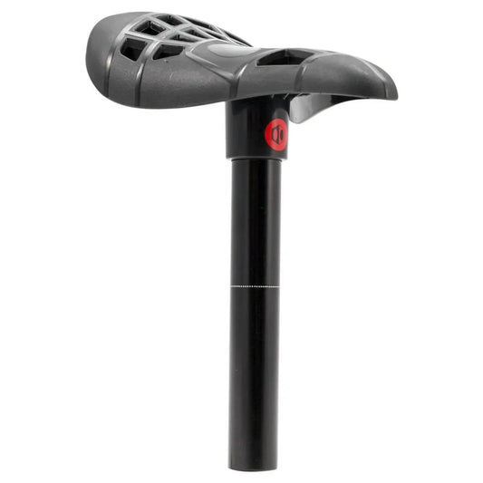 Box Two BMX Race Saddle Alloy Post - Black
