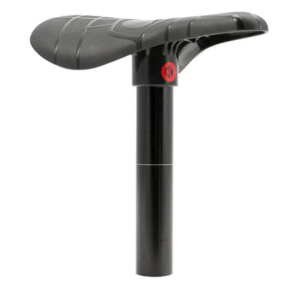 Box Two BMX Race Saddle Alloy Post - Black