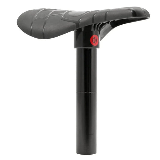 Box Two BMX Race Saddle Alloy Post - Black