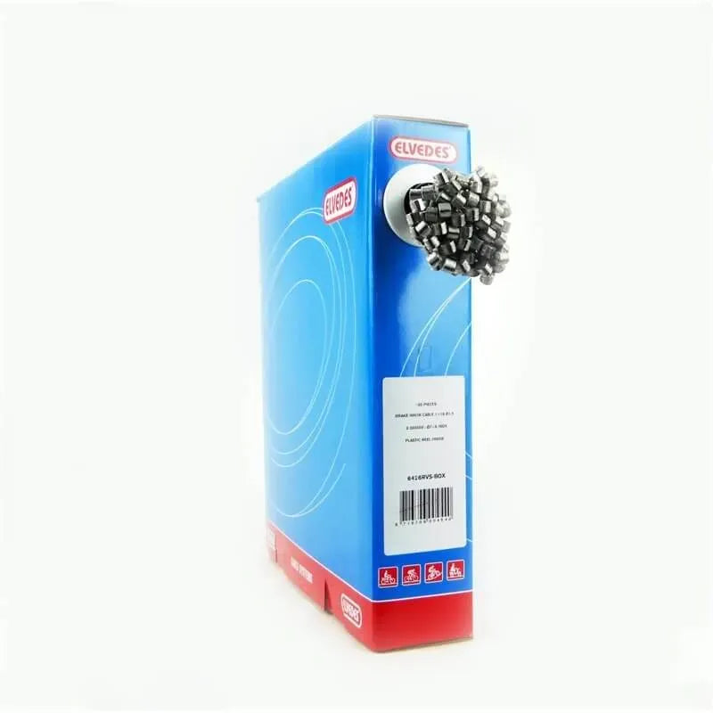 Elvedes Brake Innercable 1.5mm X 2m Inox - 100 Pairs