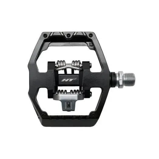 HT GD1 BMX Race/MTB/Downhill Clip Pedals -  Black