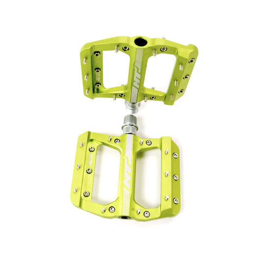 HT AE12 SX BMX Race/MTB/Downhill Flat Pedals - Apple Green