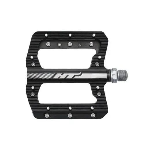 HT ANS01 SX BMX Race/MTB/Downhill Flat Pedals - Black