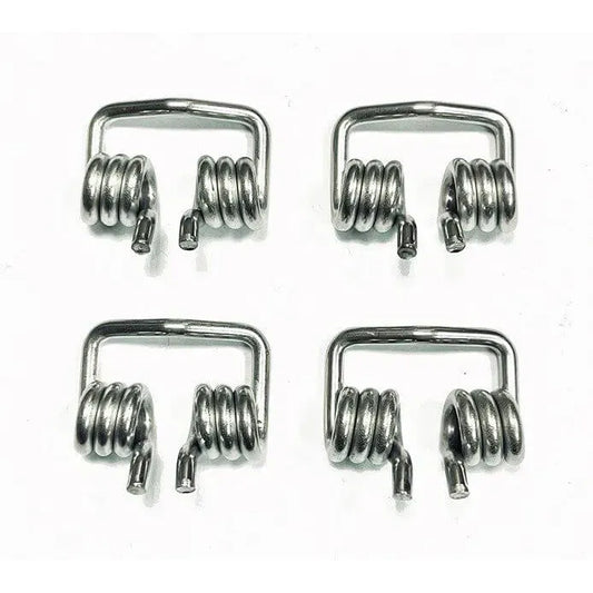 HT T2 SX BMX Race/MTB/Downhill Clip Pedal Springs - Silver