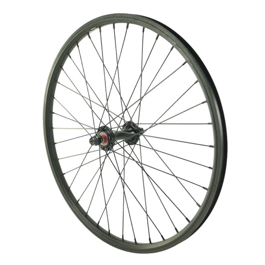 LB Male Axle Front BMX Race Wheel - 36H - Black