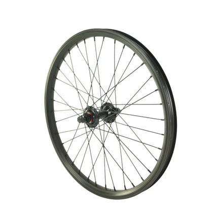 LB Male Axle Front BMX Race Wheel - 36H - Black