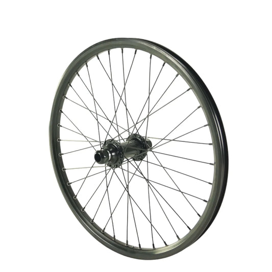LB Through Axle BMX Race Front Wheel - 36H - 20mm - Black