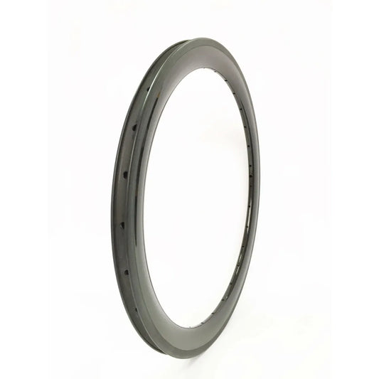 LB Carbonfiber 3K BMX Race Front Rim - 28H - Black