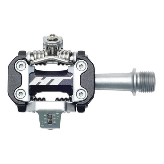 HT M2 BMX Race/MTB/Downhill Clip Pedals - Black