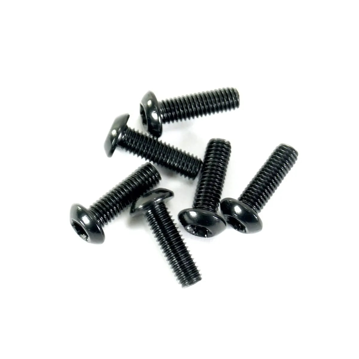 Meybo HSX Disc Rotor Fixing Bolts M5 - 6Pcs - 16mm - Black