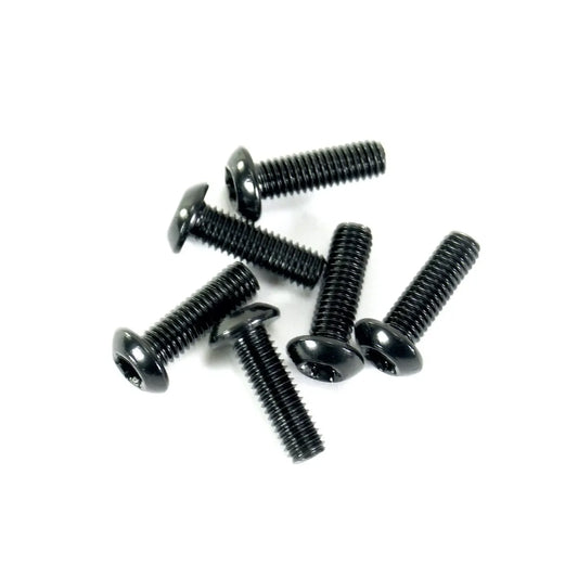 Meybo HSX Disc Rotor Fixing Bolts M5 - 6Pcs - 16mm - Black