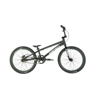 Meybo Patron 2024 BMX Race Bike - Matte Black/Shiny Grey