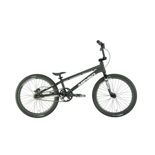 Meybo Patron 2024 BMX Race Bike - Matte Black/Shiny Grey