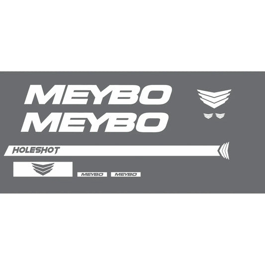 Meybo Holeshot Decal Kit - White